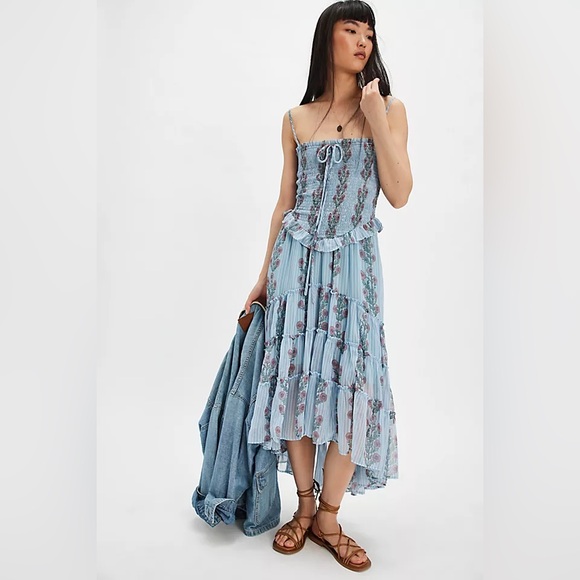 Free People Dresses & Skirts - NWT Free People Alejandra Midi Dress Sz Small